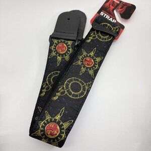 D'Addario 50mm Nylon Guitar Strap Celestial Sun Moon Stars Astrology